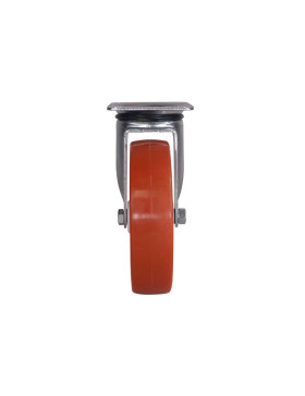 ROULETTE DE MANUTENTION EN NYLON/POLYURÉTHANE DIAMÈTRE 200MM CHARGE 400 KG - S74NP 200