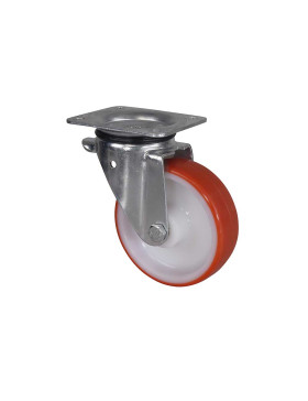 Castor OF NYLON/POLYURETHANE HANDLING DIAMETER 150 MM LOAD 300 KG - S74NP 150
