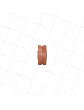 Wheel GLASS DOOR DIAMETER 22 MM LOAD 20 KILOS Groove V BORE 6 MM