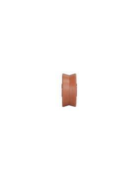 Wheel GLASS DOOR DIAMETER 22 MM LOAD 20 KILOS Groove V BORE 6 MM