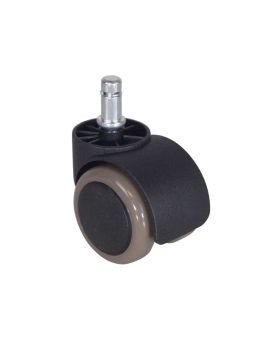 ROULETTE DE CHAISE DE BUREAU ANTIBRUIT TIGE A CLIPSER DE 10 MM POUR FAUTEUIL IKEA ® - S49C 50 TL10
