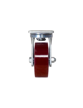 ROULETTE PIVOTANTE POLYURÉTHANE RENFORCÉE JANTE FONTE DIAMÈTRE 150 MM CHARGE 750KG - S80 150
