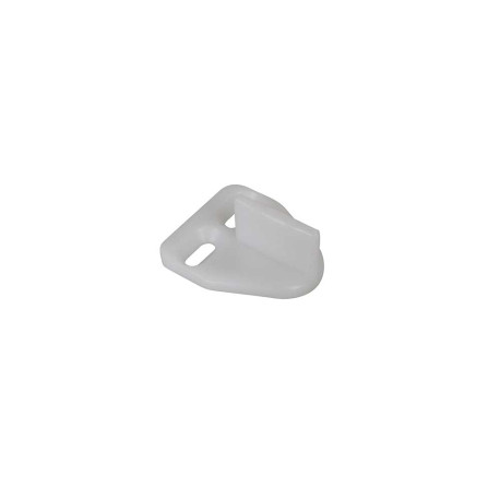 GUIDE POUR PORTE COULISSANTE INFERIEUR EN NYLON AVEC 2 TROUS DE FIXATION