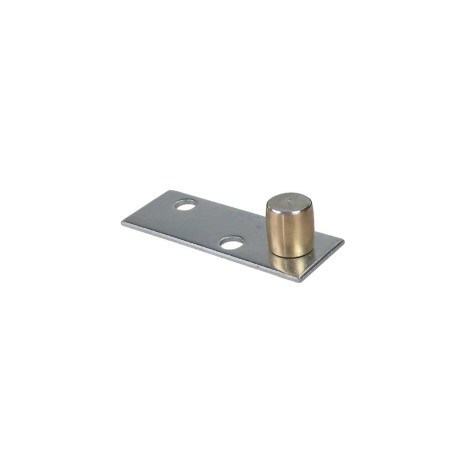 GUIDE POUR PORTE COULISSANTE INFERIEUR AVEC OLIVE PIVOTANTE EN LAITON