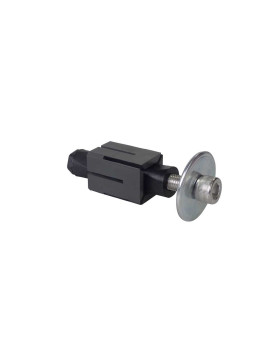 Douille Carrée Extensible 27-30mm | Fixation Roulette Inox M10