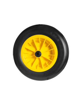ROUE DE BROUETTE INCREVABLE PETIT FORMAT DIAMETRE 370 MM ALÉSAGE 14 CHARGE 150 KG - S6000 3.50/8 L14