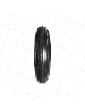 ROUE DE BROUETTE INCREVABLE PETIT FORMAT DIAMETRE 370 MM ALÉSAGE 14 CHARGE 150 KG - S6000 3.50/8 L14
