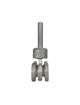 CHARIOT PIVOTANT 4 GALETS POUR PORTE COULISSANTE SUSPENDUE DE 750KG - CHARIOT PIV 4 GAL GRAND