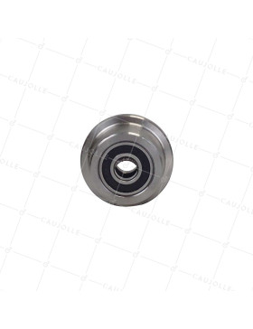 Wheel OF STEEL WAGON WHEEL DIAMETER 55 MM FOR 25 MM RAILS LOAD 160 KG AXLE 16 MM