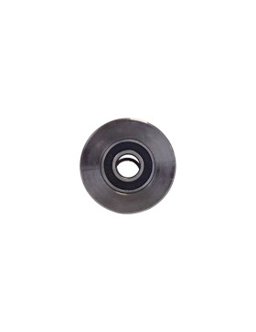 Wheel OF STEEL WAGON WHEEL DIAMETER 55 MM FOR 25 MM RAILS LOAD 160 KG AXLE 16 MM