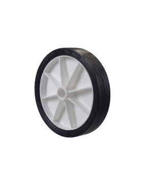 Wheel FOR PVC HANDLING WHITE RIM DIAMETER 200 MM LOAD 100 KG AXLE 20 MM - S2000PVC 200 A20 WHITE