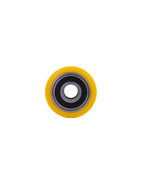ROUE DE TRANSPALETTE DIAMÈTRE 50 MM CHARGE 130 KG AXE 15 MM BILLES - GTP 50/40 LM40 RB15
