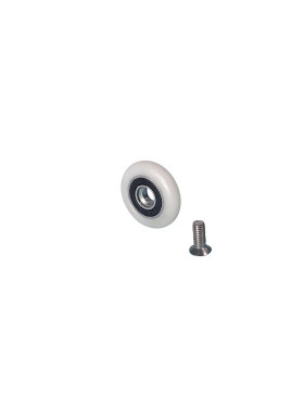 Wheel STAINLESS STEEL SHOWER DOOR 23 MM DIAMETER LOAD 10 KG