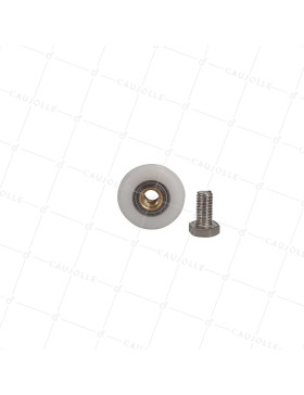 Wheel SHOWER DOOR SHOULDER THREADED DIAM 23/5.5 LM10 RB5