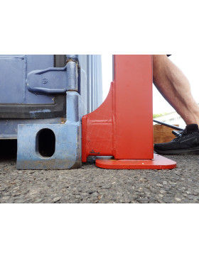 BEQUILLE DE LEVAGE DE CONTENEUR CHARGE 4500 KG UNITAIRE POUR COIN ISO 1161