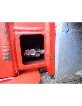 BEQUILLE DE LEVAGE DE CONTENEUR CHARGE 4500 KG UNITAIRE POUR COIN ISO 1161