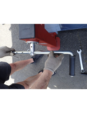 BEQUILLE DE LEVAGE DE CONTENEUR CHARGE 4500 KG UNITAIRE POUR COIN ISO 1161