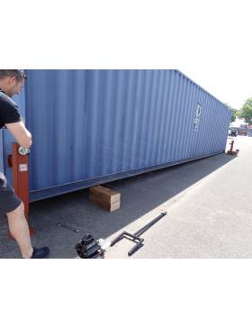BEQUILLE DE LEVAGE DE CONTENEUR CHARGE 4500 KG UNITAIRE POUR COIN ISO 1161