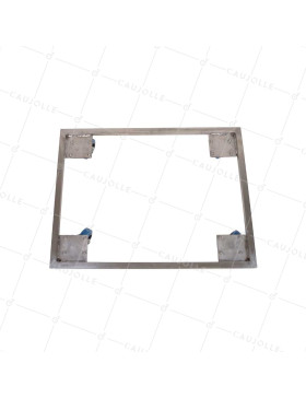 Transport cart for breeding boxes Stainless Steel 304 Special for Poultry and Small Animals