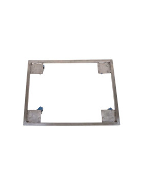 Transport cart for breeding boxes Stainless Steel 304 Special for Poultry and Small Animals
