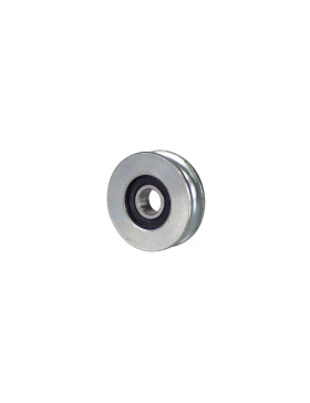 DIAMETER 40MM ROUND GROOVE PULLEY OF 8 MM WITH BEARING BORE 10 MM - GAGR 40/10 LM8 RB10 WITHOUT BOLT