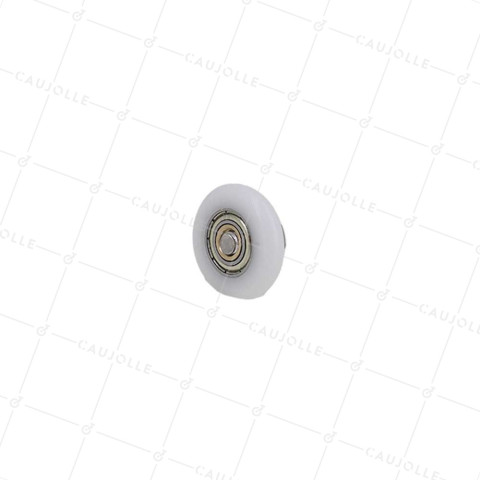 Wheel SHOWER DOOR PULLEY AND THREAD DIAMETER 27X5.5 HUB LENGTH 11 + BOLT M6 • Caujolle