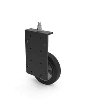 Castor FOR REINFORCED SPRING SLIDING GATE DIAMETER 200 MM LOAD 450KG WITH 100 MM VERTICAL TRAVEL