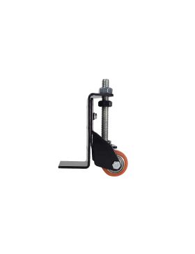 ADJUSTABLE 10 MM TRAVEL CASTER FOR SWING DOOR, 80 KG LOAD CAPACITY