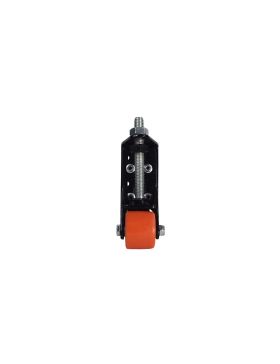ADJUSTABLE 10 MM TRAVEL CASTER FOR SWING DOOR, 80 KG LOAD CAPACITY