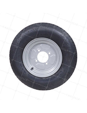 ROUE DE REMORQUE ROUTIÈRE PREMIUM DIAMÈTRE 500 MM CHARGE 475KG AXE 85 MM - S2921 145R10 G VITESSE
