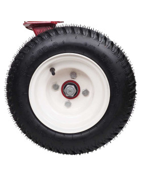 Castor DOUBLE Wheel INFLATED LARGE FORMAT DIAMETER 400 MM LOAD 1000 KG - S20-1 400 DOUBLE INFLATED