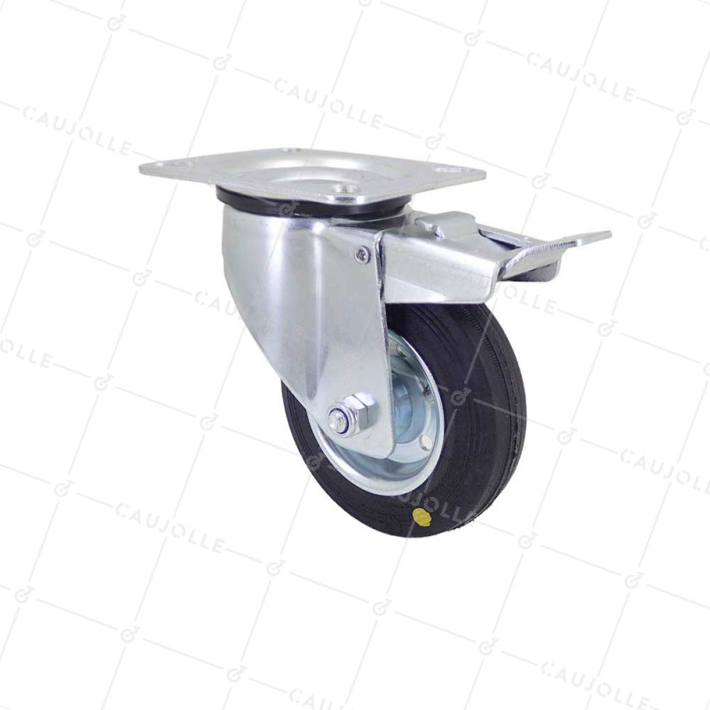 ROULLETTE ANTISTATIQUE DIAMÈTRE 100MM CHARGE 70KG - S2C 100AF ANTISTATIQUE