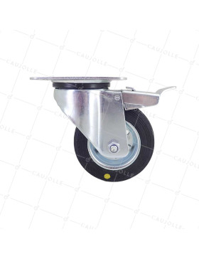ROULLETTE ANTISTATIQUE DIAMÈTRE 100MM CHARGE 70KG - S2C 100AF ANTISTATIQUE