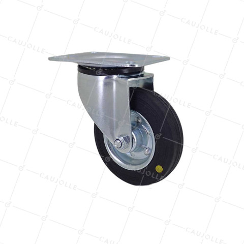 ROULLETTE ANTISTATIQUE DIAMÈTRE 100MM CHARGE 70KG - S2C 100 ANTISTATIQUE • Caujolle