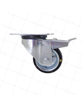 ANTISTATIC CASTOR DIAMETER 80MM LOAD 65KG - S2C 80AF ANTISTATIC