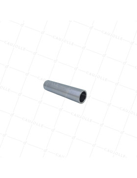 Spacer REDUCER DIAMETER 12MM INSIDE 15MM OUTSIDE AND LENGTH 62MM - ENT 12-15-62 CALIBRATED ZINC PLATED • Caujolle