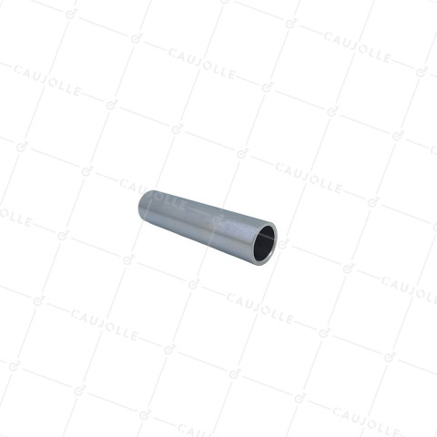 Spacer REDUCER DIAMETER 12MM INSIDE 15MM OUTSIDE AND LENGTH 62MM - ENT 12-15-62 CALIBRATED ZINC PLATED • Caujolle