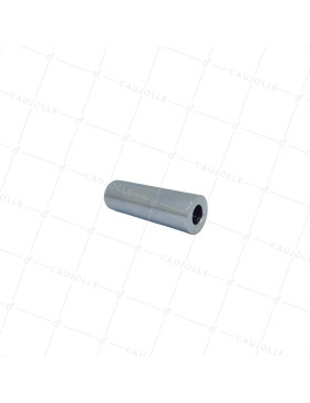 ENTRETOISE RÉDUCTRICE DIAMÈTRE 10MM INTÉRIEUR 20MM EXTÉRIEUR ET LONGUEUR 62MM - ENT 10-20-62 CALIBREE ZINGUEE • Caujolle