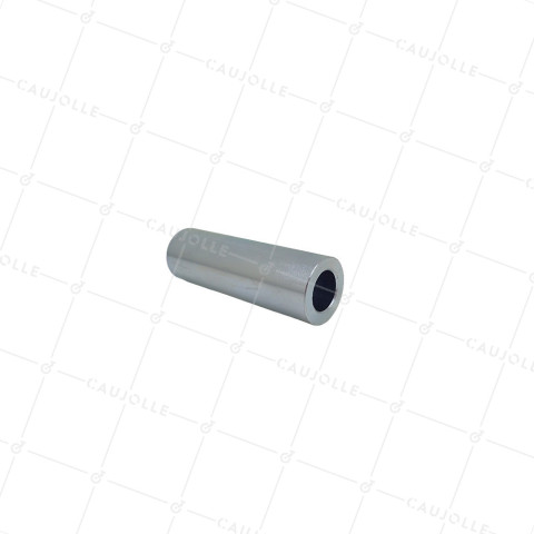 ENTRETOISE RÉDUCTRICE DIAMÈTRE 12MM INTÉRIEUR 20MM EXTÉRIEUR ET LONGUEUR 62MM - ENT 12-20-62 CALIBREE ZINGUEE • Caujolle