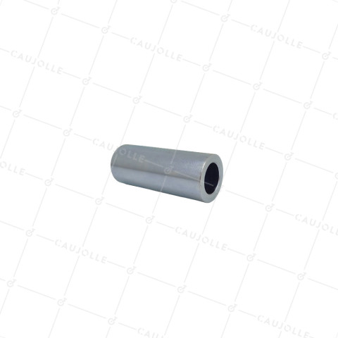 ENTRETOISE RÉDUCTRICE DIAMÈTRE 16MM INTÉRIEUR 25MM EXTÉRIEUR ET LONGUEUR 62MM - ENT 16-25-62 CALIBREE ZINGUEE • Caujolle