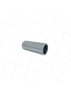 Spacer REDUCING SPACER DIAMETER 20MM INSIDE 25MM OUTSIDE AND LENGTH 62MM - ENT 20-25-62 CALIBRATED GALVANIZED • Caujolle