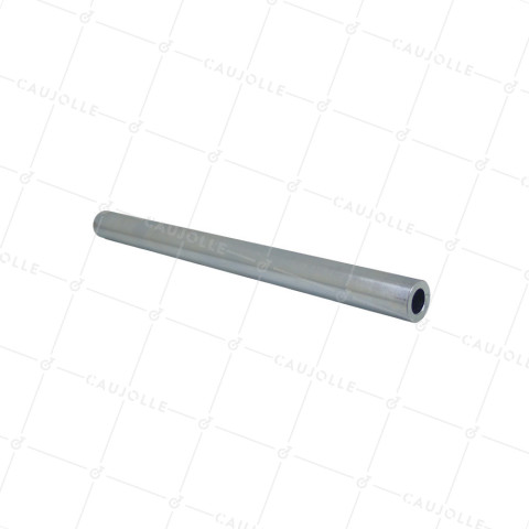 ENTRETOISE RÉDUCTRICE DIAMÈTRE 12MM INTÉRIEUR 20MM EXTÉRIEUR ET LONGUEUR 260MM - ENT 12-20-260 CALIBREE ZINGUEE • Caujolle