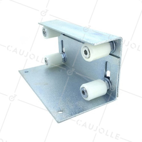 GUIDE FOR SLIDING GATE WITH A THICKNESS OF 28 MM TO 52 MM • Caujolle