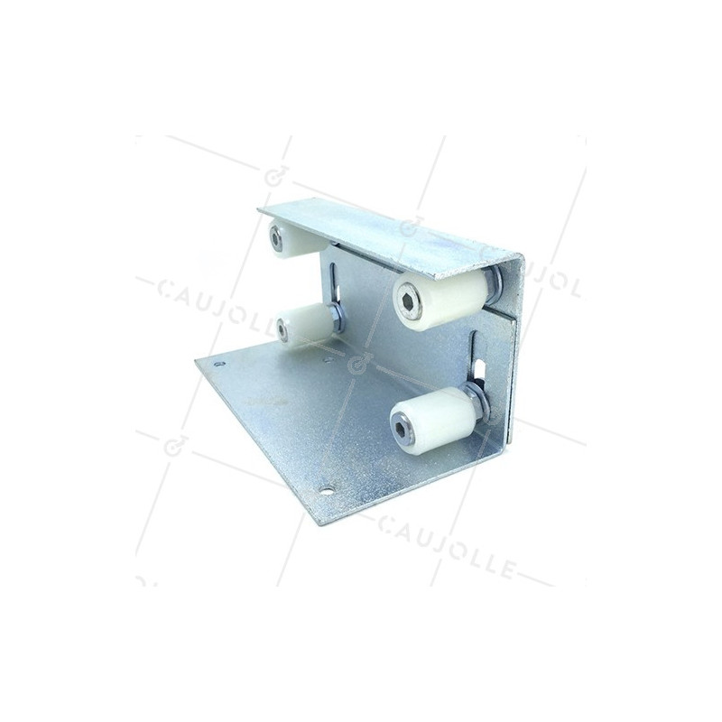 GUIDE FOR SLIDING GATE WITH A THICKNESS OF 28 MM TO 52 MM