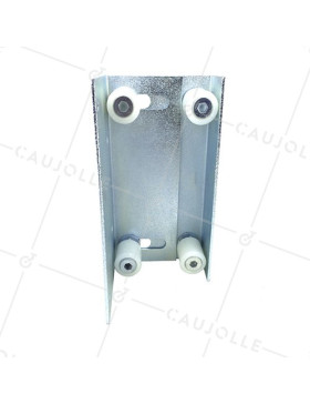 GUIDE FOR SLIDING GATE WITH A THICKNESS OF 28 MM TO 52 MM