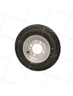 Roue Remorque 16,5x6,50-8 Journey P815 - PCD 10,2 Cm - Charge 355 Kg - Légal Route Europe