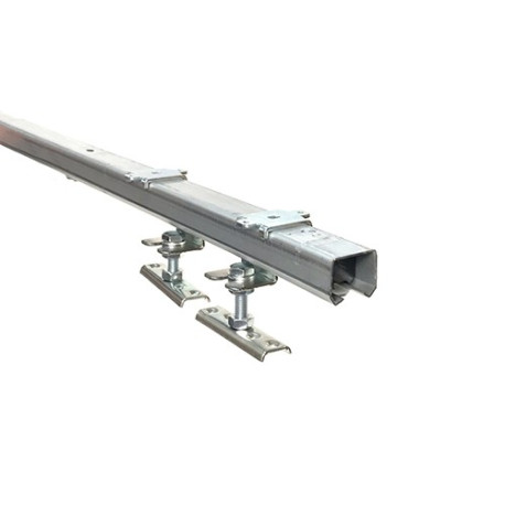 Kit complet pour porte suspendue avec rail de 2m