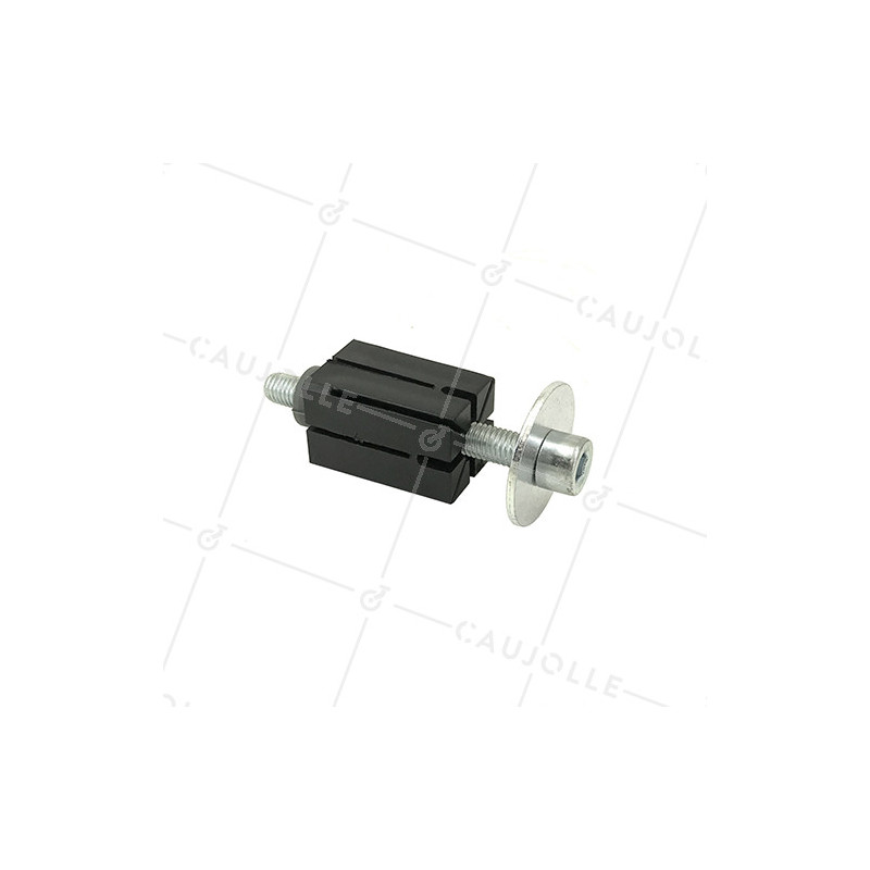 Douille carrée extensible pour tube carré de 30 mm à 32 mm