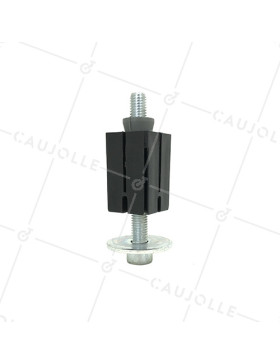 Douille carrée extensible pour tube carré de 30 mm à 32 mm