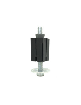 Douille carrée extensible pour tube carré de 30 mm à 32 mm